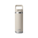 Yeti Rambler 18oz Straw Bottle with Colour-matched Straw Cap (532ml) - Variety of Colours Available