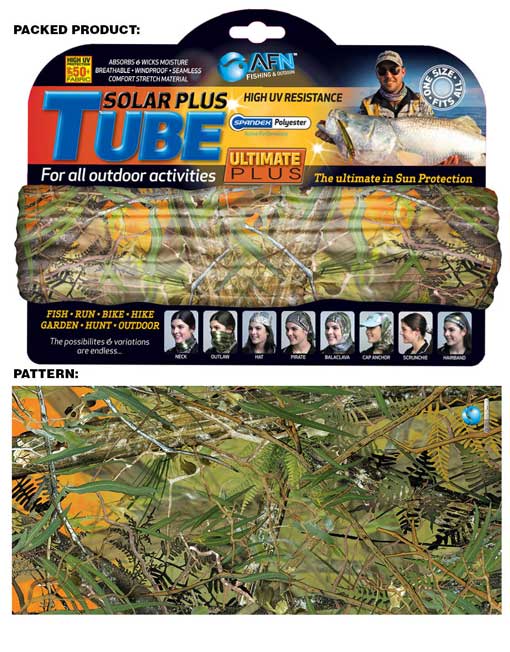 Australian Fishing Network (AFN) Solar Plus Tube - Camo