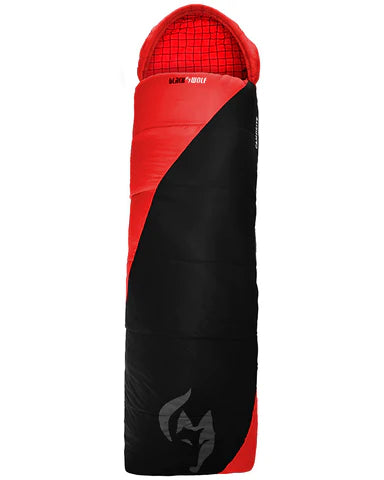 BlackWolf Campsite Series Sleeping Bag (-5) - Red