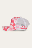 Ringers Western McCoy Kids Trucker Cap - Pink Camo