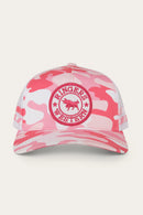 Ringers Western McCoy Kids Trucker Cap - Pink Camo