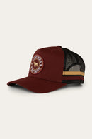Ringers Western McCoy Trucker Cap - Burgundy