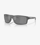 Oakley Gibston XL Sunglasses - Prizm Black Polarized Lenses with Steel Frame