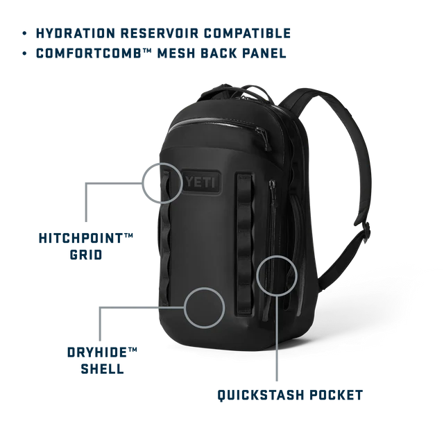 Yeti Cayo All-Weather Backpack (25L) - Variety of Colours Available