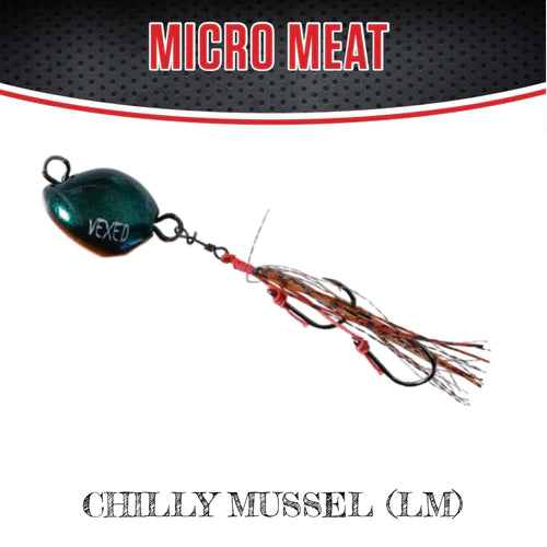 Vexed Micro Meat Lure (3.5g) - Variety of Colours Available