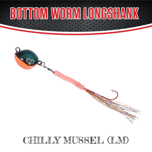 Vexed Bottom Worm Longshank Lure (20g) - Variety of Colours Available