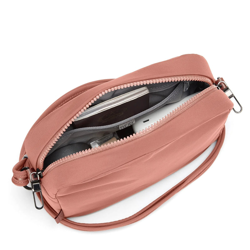 Pacsafe CX Anti-Theft Square Crossbody - Rose