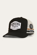 Ringers Western Country Club Deep Fit Trucker Cap - Black