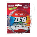 Rovex D8 Depthfinder Braid 50lb 300yd (Multi Coloured)