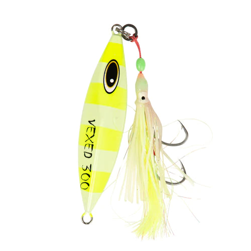 Vexed Dhu Drop Jig 40g Chartreuse Glow