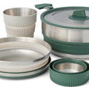 Sea To Summit Detour Stainless Steel One Pot 5 Piece Cook Set
