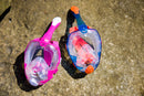 Mirage Adult Galaxy2 Silicone Mask, Fin & Snorkel Set - Blue