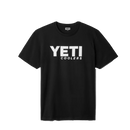 Yeti Coolers Logo Print Short Sleeve T-Shirt - Black