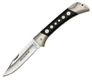 Excalibur Large Black Disk Clip Point Folding Knife