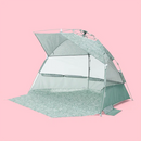 LiFE! Eden Lightweight Open Beach Shelter - Light Green/Abstract Print
