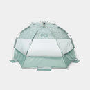 LiFE! Eden Lightweight Open Beach Shelter - Light Green/Abstract Print