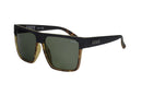 Liive Vision Envy Sunglasses - Matt Black Tortoise Shell Frame with Smoke Lens