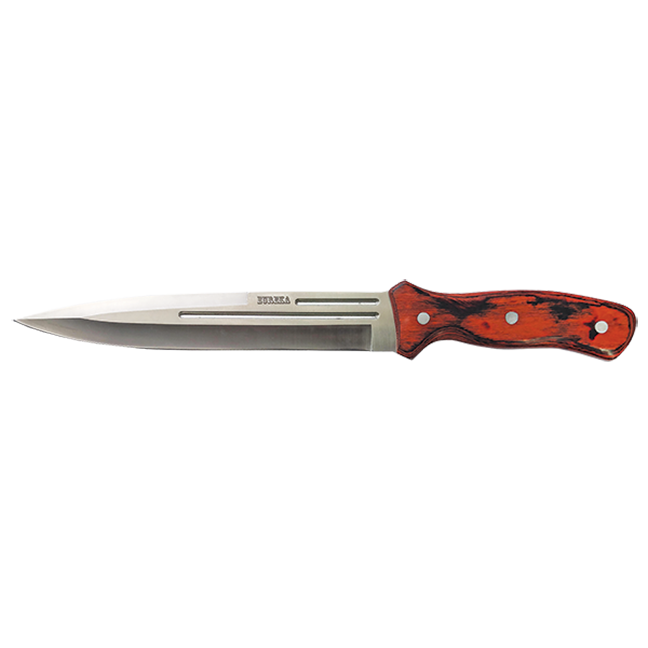 Eureka Hogwild Pig Stick Hunting Knife with Sheath