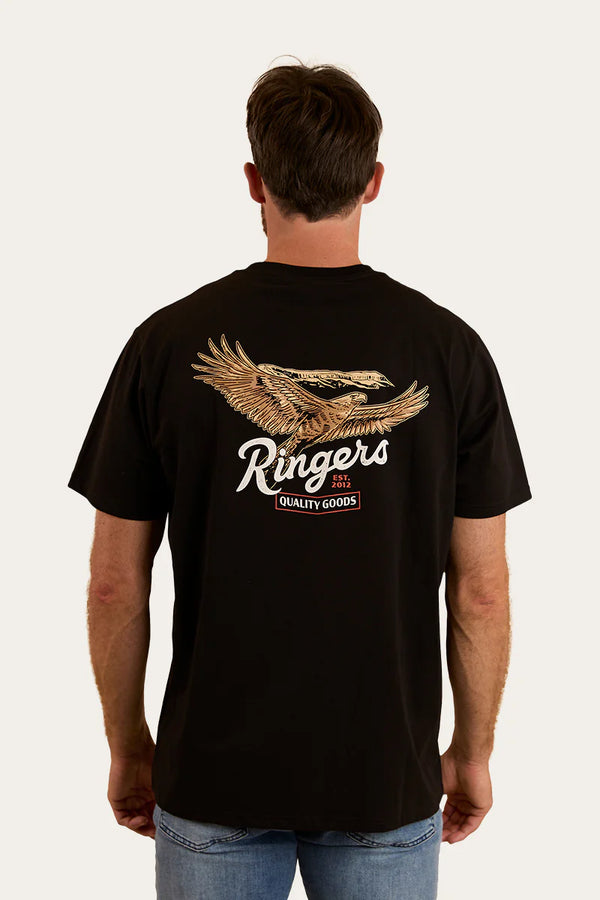 Ringers Western Men's Eureka Loose Fit T-Shirt - Black