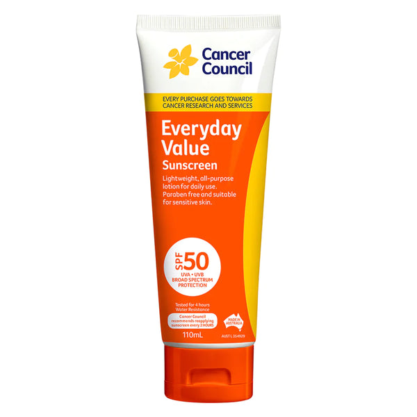 Cancer Council Everyday Value Sunscreen SPF50 (110ml)