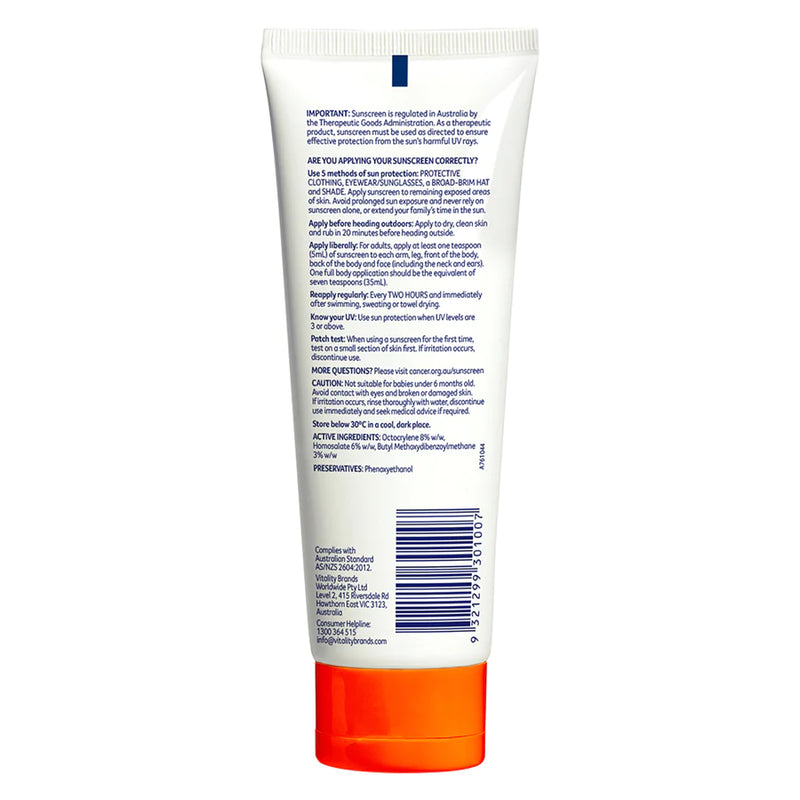 Cancer Council Everyday Value Sunscreen SPF50 (110ml)