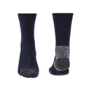 Bridgedale Men's Lightweight Merino Performance Hiking Socks (Large) - Navy/Grey