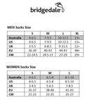 Bridgedale Men's Ultralight T2 Merino Sport Low Running Socks (X-Large) - Black
