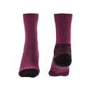 Bridgedale Women's Lightweight Performance Hiking Socks (Large) - Berry