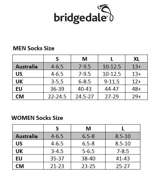 Bridgedale Womens Expedition Heavyweight Merino Comfort Socks - Storm (Size Medium)
