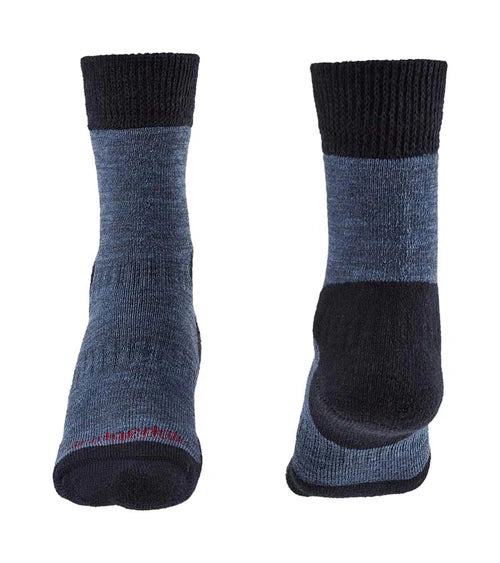 Bridgedale Women's Expedition Heavyweight Merino Comfort Hiking Socks (Large) - Storm