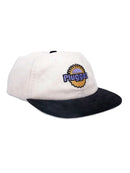 Pluggas Cap Cord Hat - White/Black