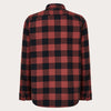 Oakley Bear Cozy Flannelette Shirt - Rosewood/Black