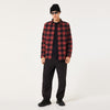 Oakley Bear Cozy Flannelette Shirt - Rosewood/Black