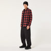 Oakley Bear Cozy Flannelette Shirt - Rosewood/Black