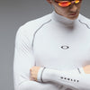 Oakley Bhodi Ellipse Long Sleeve Rashguard Shirt - White/Black