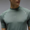 Oakley Ventura Short Sleeve Rashguard Shirt - Aviator Green