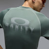 Oakley Ventura Short Sleeve Rashguard Shirt - Aviator Green