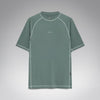 Oakley Ventura Short Sleeve Rashguard Shirt - Aviator Green