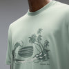 Oakely Waterscape Ventura Sun Short Sleeve T-Shirt - Faded Green