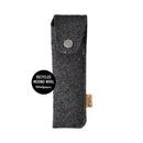 Lite My Fire Spork & Straw Kit - Titanium with Merino Wool Case