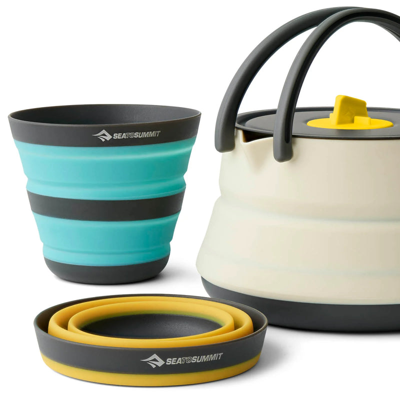 Sea To Summit Frontier Ultralight Collapsible Kettle 3 Piece Cook Set