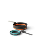 Sea To Summit Frontier Ultralight Collapsible 1Litre Pot Cook Set (3 Pieces)