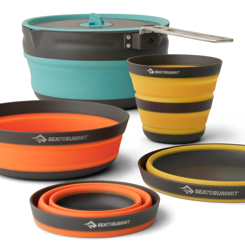 Sea To Summit Frontier Ultralight Collapsible One Pot Cook 5 Piece Set