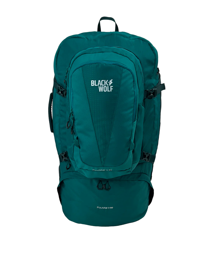 BlackWolf Fulham II 80 Travel Backpack - Quetzal Green