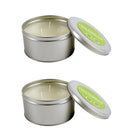 Dragonfly 3-Wick Sandalwood Citronella 14cm Wax Candle in Tin (2 Pack)