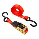 Monkey Grip Tie Down Straps (4m x 25mm) - Red (1 Piece)