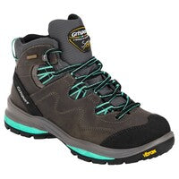 Grisport Women's Capri Mid Waterproof Hiking Boot - Charcoal/Mint (Size 6)