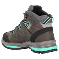 Grisport Women's Capri Mid Waterproof Hiking Boot - Charcoal/Mint (Size 10)