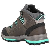 Grisport Women's Capri Mid Waterproof Hiking Boot - Charcoal/Mint (Size 6)