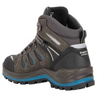 Grisport Men's Flinders Mid Waterproof Hiking Boot - Grey/Black/Blue (Size 12)